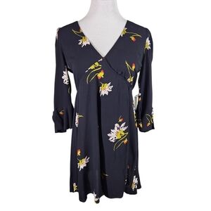 Free People Time on My Side Mini Dress, Sz S